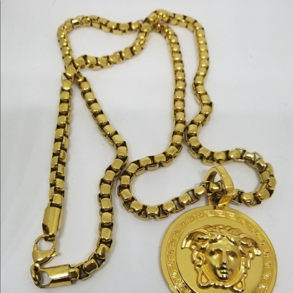 New Versace Medusa chain. Never even worn